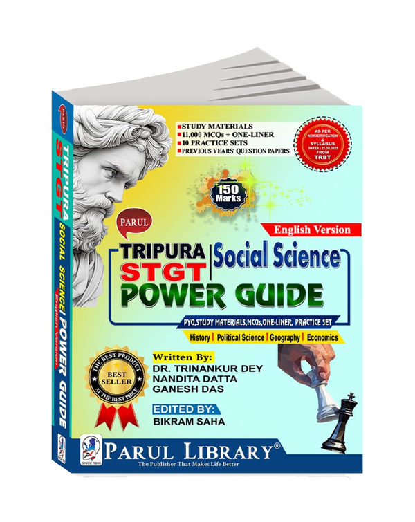 Parul Tripura STGT Social Science Power Guide (English Version) | Parul Library