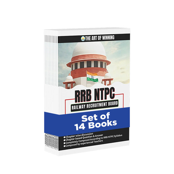 Study Materials for RRB NTPC (Set of 14 Books) | The Art of Winning