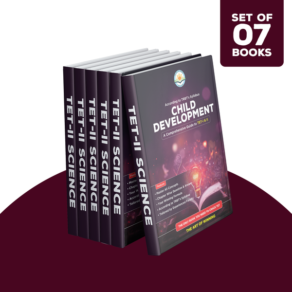 TET-II Science Complete Study Materials | Bengali, English, CDP, Physics & Chemistry, Biology, Mathematics, Science & Math Pedagogy | The Art of Winning